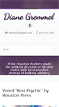 Mobile Screenshot of dianegremmel.com